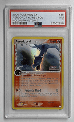 V1126: 2006: AERODACTYL-REV.FOIL: 35/110: HOLON PHANTOMS: PSA 7: NM: 87502256